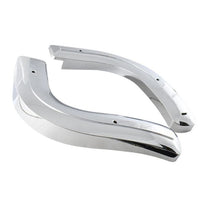 SPLIT BENCH SEAT BACK PIVOT SIDE COVERS - 74-79 F-100/F-350 SUPER CAB