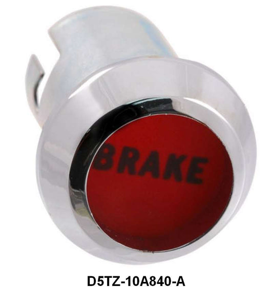 "BRAKE" WARNING LIGHT BEZEL - 60-62 GALAXIE, 67-76 F-100/F-350