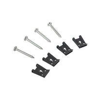 STYLESIDE TAIL LIGHT LENS SCREWS - 74-79 F-100/F-250, 4 screws & cliis
