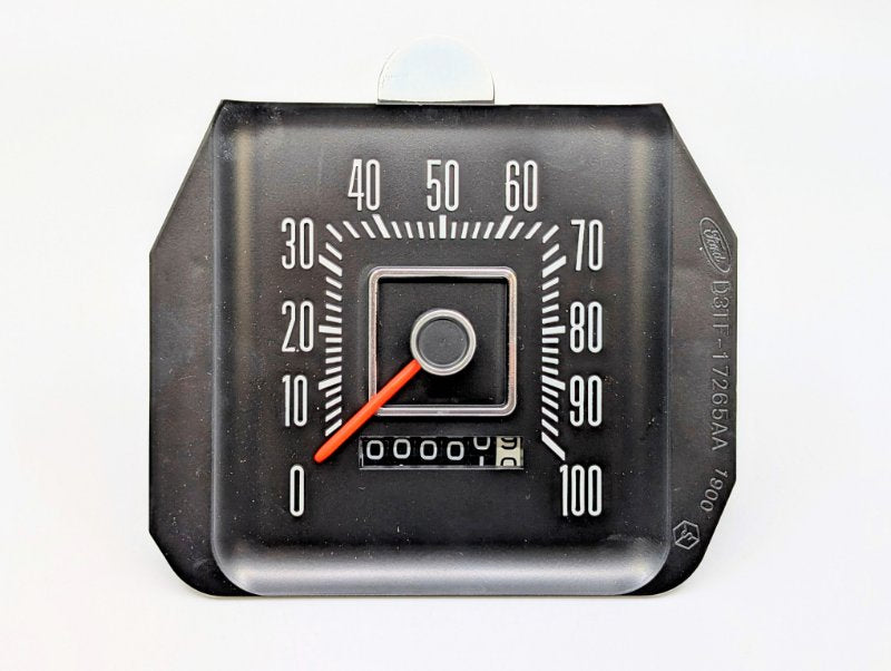 SPEEDOMETER - 73-EARLY 77 F-100/F-350 100 MPH WITH RED NEDDLE