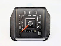SPEEDOMETER - 73-EARLY 77 F-100/F-350 100 MPH WITH RED NEDDLE