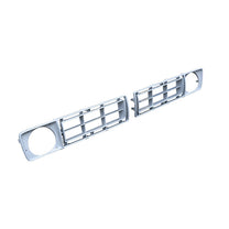 GRILLE INSERTS - 76-77 F-100/F-350 "ARGENT" USA MADE