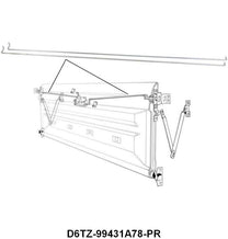 STYLESIDE TAILGATE HANDLE TO TAILGATE LATCH RODS - 73-79 F-100/F-350