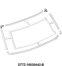 WINDSHIELD MOLDING UPPER CORNERS - 77-79 F-100/F-350