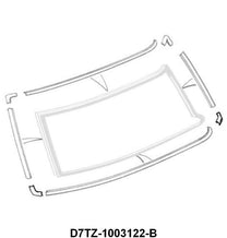 WINDSHIELD LOWER CORNER MOLDINGS - 77-79 F-100/F-350