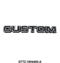 GLOVE BOX DOOR EMBLEM - 77-79 F-100/F-350 "CUSTOM"