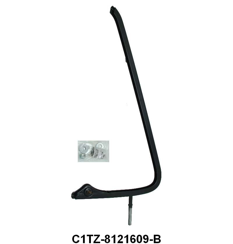 VENT WINDOW METAL FRAME - 78-79 F-100/F-350 LH, BLACK