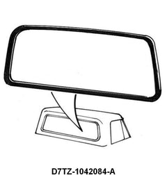 REAR/BACK WINDOW SEAL WITH GROOVE FOR PLASTIC TRIM FIXED - 77-79 F-100/F-350