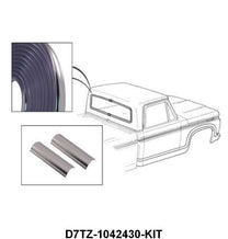 REAR WINDOW FLEXIBLE CHROME MOLDING - 77-79 F-100/F-350