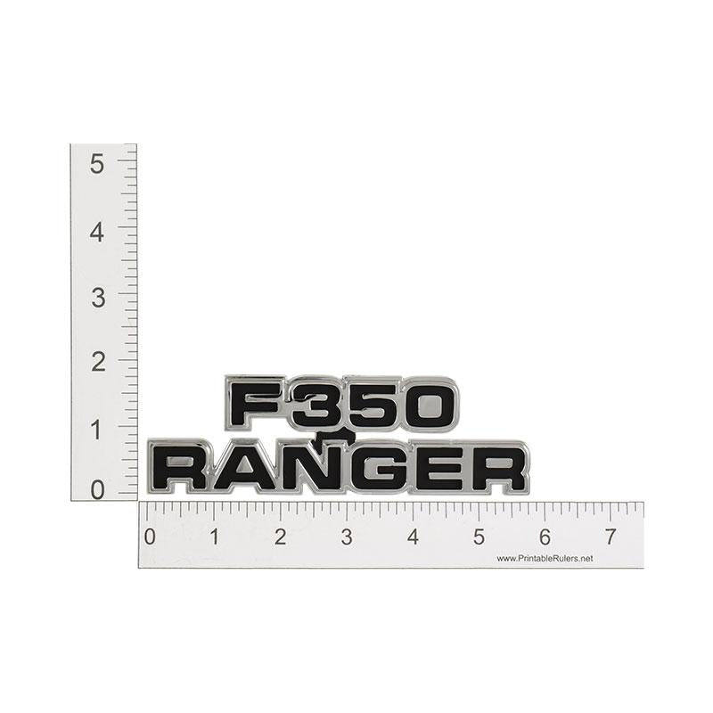 COWL SIDE EMBLEM - 77-79 PICKUP "F-350 RANGER" 2 REQUIRED