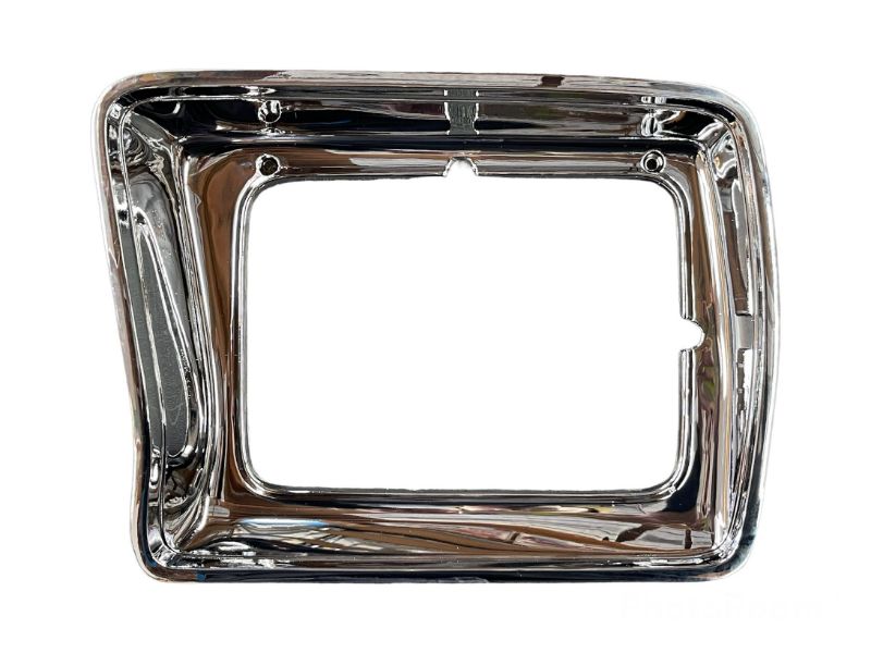 HEADLIGHT DOOR/BEZEL - 78-79 F-100/F-350 LH "SQUARE" CHROME