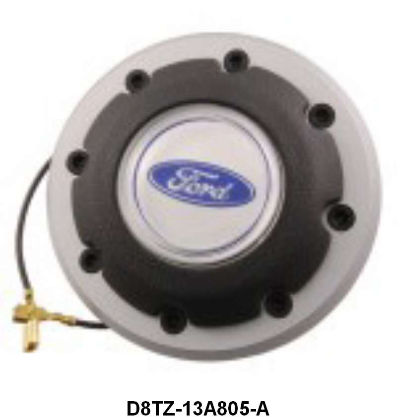 3-SPOKE SPORT WHEEL HORN BUTTON - 78-79 F-100-350 W/SILVER