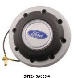 3-SPOKE SPORT WHEEL HORN BUTTON - 78-79 F-100-350 W/SILVER