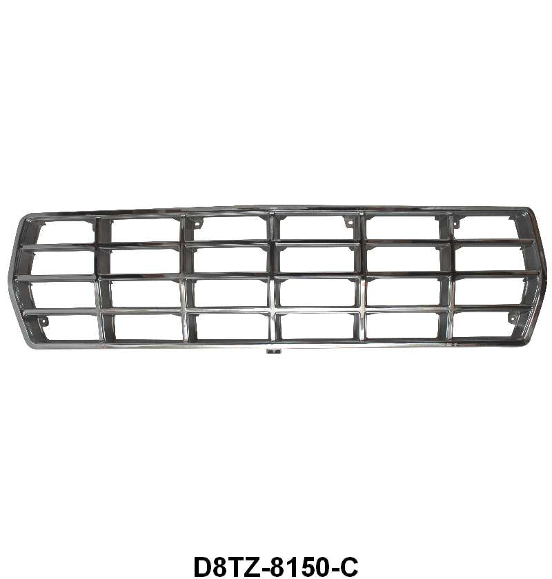 GRILLE INSERT - 78-79 F-100/F-350 "CHROME"