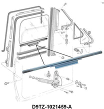 METAL DOOR GLASS CHANNEL - 73-79 F-100/F-350 LH