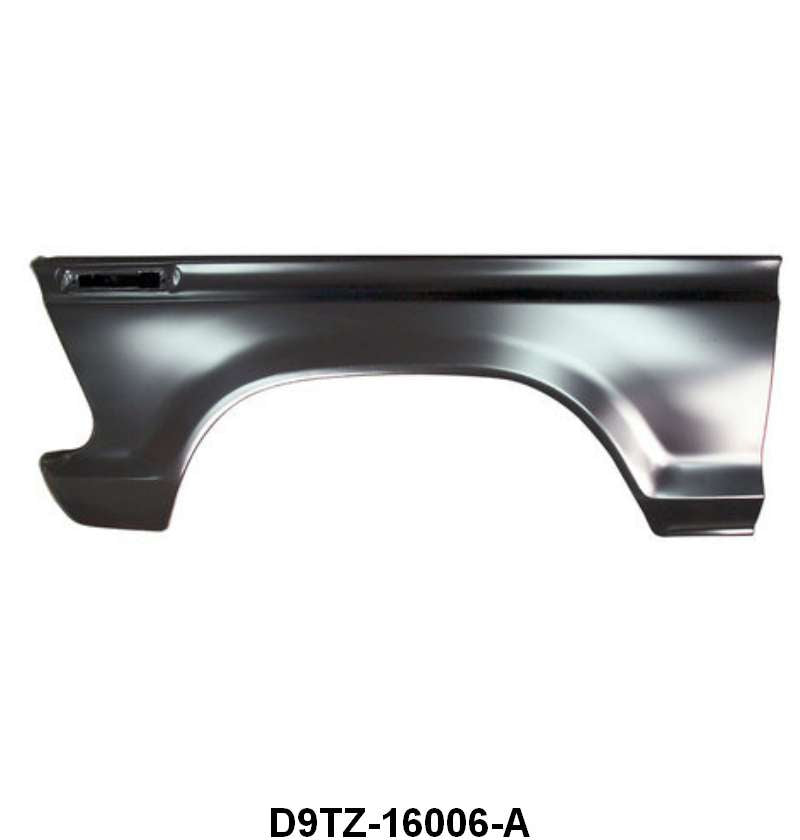 STEEL FRONT FENDER - 73-79 PICKUP, 78-79 BRONCO LEFT HAND