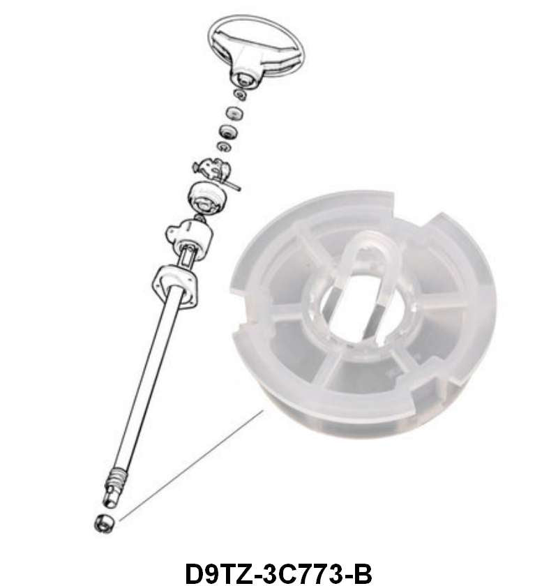 STEERING COLUMN SHAFT LOWER PLASTIC BUSHING - 73-79 F-100/F-350 W/O TILT