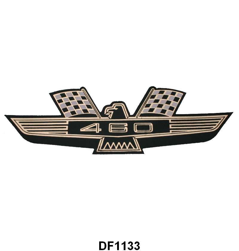MISCELLANEOUS VALVE COVER DECAL - "460" EAGLE