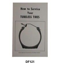 TUBELESS TIRE FOLDER INSTALLATION - 54-56 NEW VEHICLE