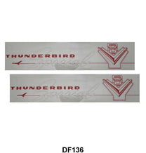 VALVE COVER DECALS - 57 PASS/RANCHERO 292 "THUNDERBIRD SPECIAL"