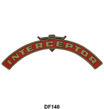 AIR CLEANER DECAL - 58-59 PASS/RANCHERO 332/352 "INTERCEPTOR"