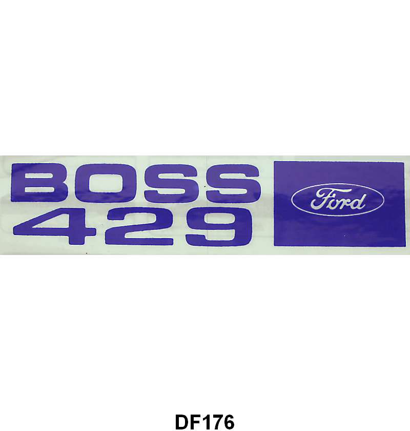 VALVE COVER DECAL - 69-70 MUSTANG BOSS 429