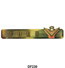 VALVE COVER DECALS - 54 PASS 239 "FORD V8"