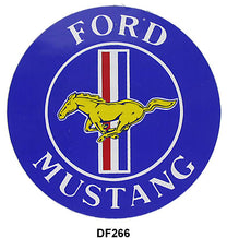 MUSTANG DECAL - 3" ROUND