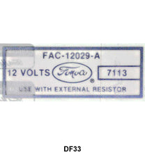 COIL DECAL - 56-64 ALL PASS, 56-64 F-100/F-350