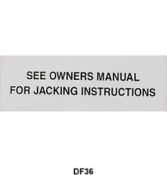 JACK DECAL - 64-70 MUSTANG