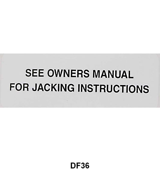 JACK DECAL - 64-70 MUSTANG