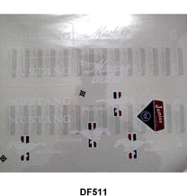 MUSTANG PEDAL CAR DECAL SET
