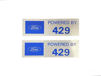 UNIVERSAL VALVE COVER DECALS - "POWERED BY 429"