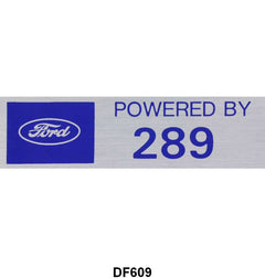 UNIVERSAL VALVE COVER DECALS - 