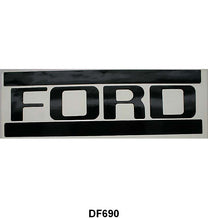 STEPSIDE TAILGATE LETTER DECALS - 53-72 PICKUP BLACK LETTERS