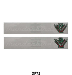 VALVE COVER DECALS - 56 PASSENGER 292 