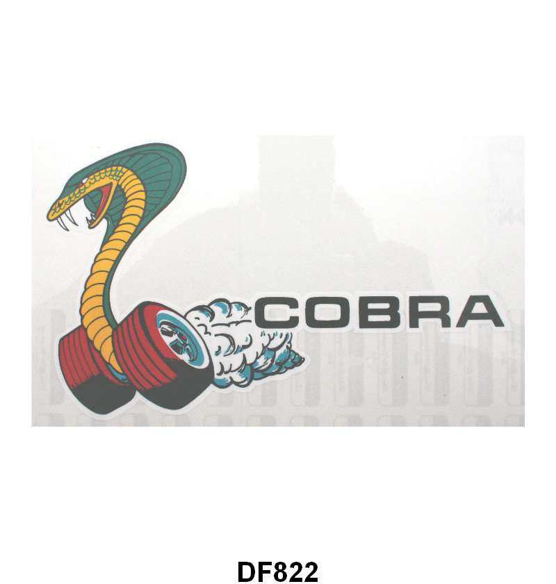 COBRA WINDOW DECAL