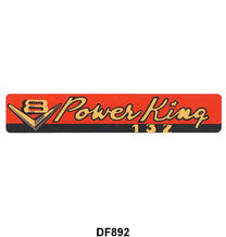 VALVE COVER DECALS - 55 F-100/F-350 239 V8 "POWER KING 132"