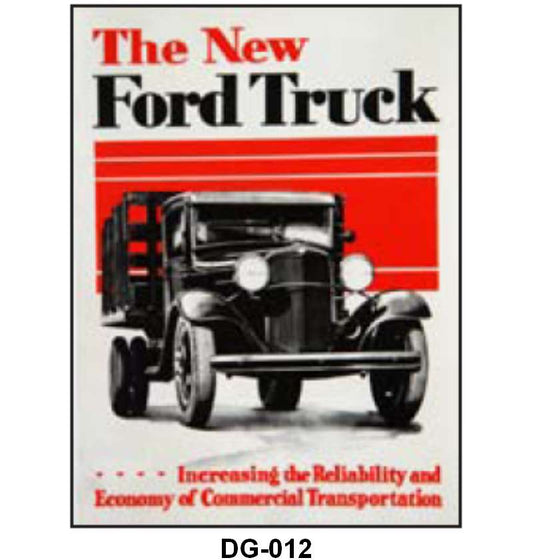 SALES BROCHURE - 32 TRUCK AND WAGON