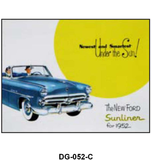 SALES BROCHURE - 52 CONVERTIBLE
