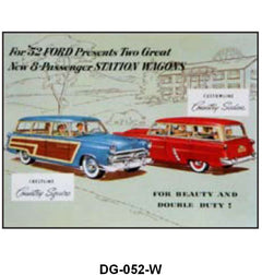 SALES BROCHURE - 52 WAGON