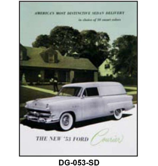 SALES BROCHURE - 53 SEDAN DELIVERY