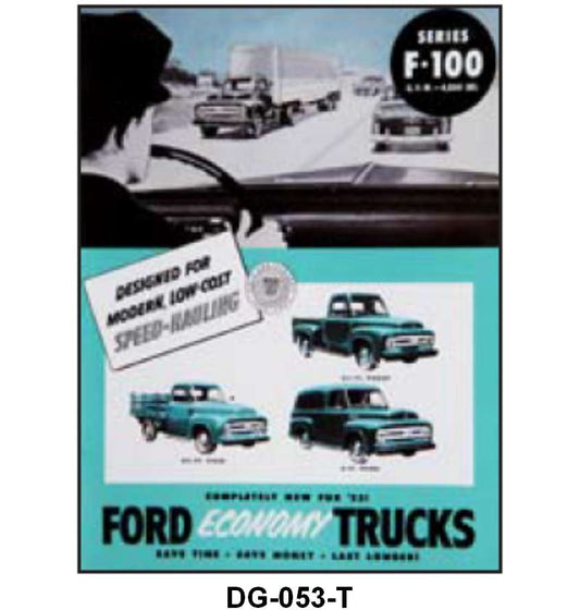SALES BROCHURE - 53 F-100