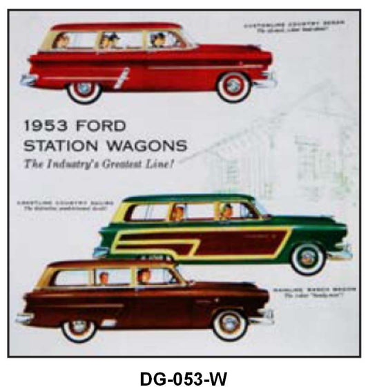 SALES BROCHURE - 53 WAGON