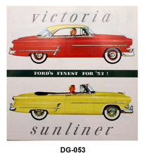 SALES BROCHURE - 53 VICTORIA/CONVERTIBLE
