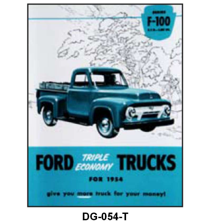 SALES BROCHURE - 54 F-100
