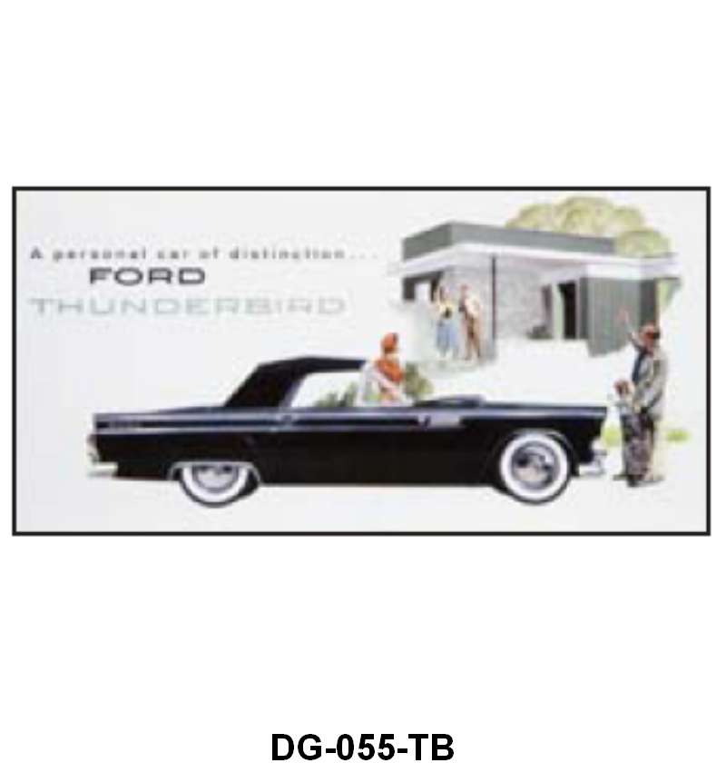 SALES BROCHURE - 55 T-BIRD