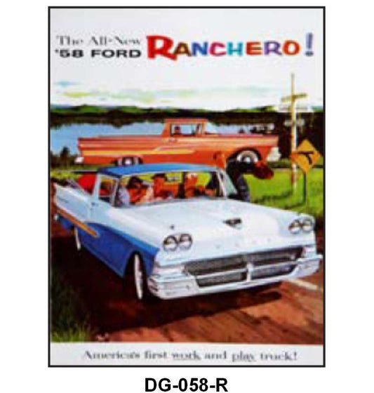 SALES BROCHURE - 58 RANCHERO