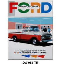 SALES BROCHURE - 58 F-100/F-350