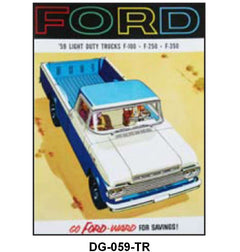 SALES BROCHURE - 59 F-100/F-350